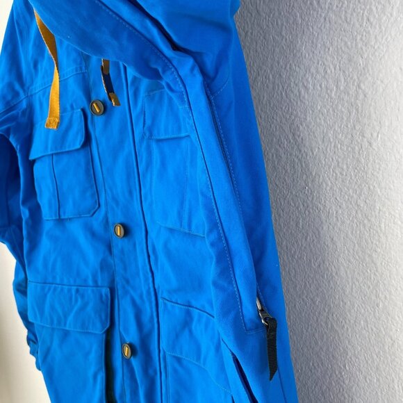 BONFIRE Mens Size Medium Snowboard Jacket Blue Snow Coat Outerwear - Picture 5 of 13